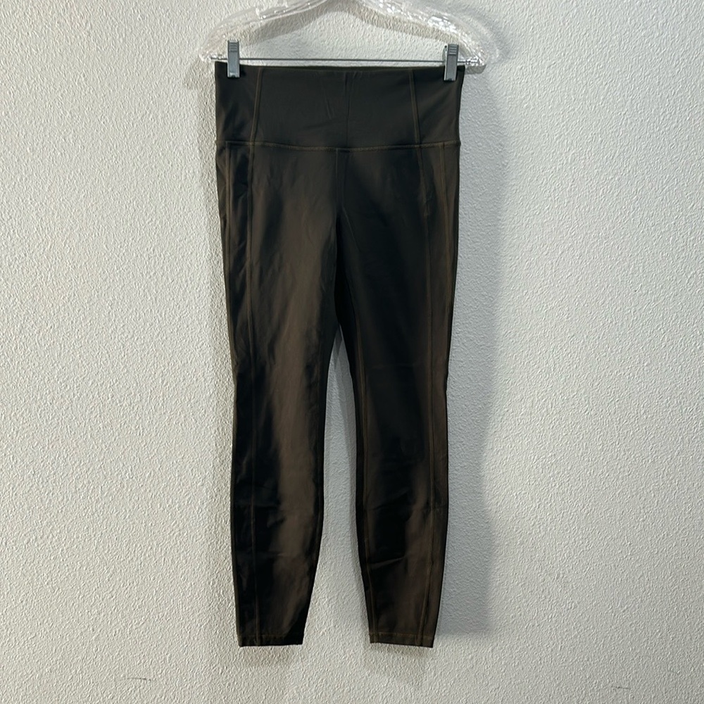 Athlete Black Stitch Medium Tall Leggings Yoga Pants